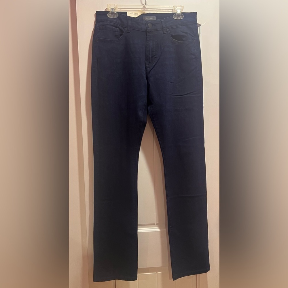 DL1961 Men’s Russell Slim Straight Jeans Night Sky NWT Waist 31” Inseam 34”